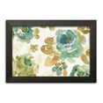 thumbnail image 1 of Gango Home Decor Contemporary My Greenhouse Roses I on Wood by Lisa Audit (Ready to Hang); One 18x12in Black Framed Print, 1 of 3