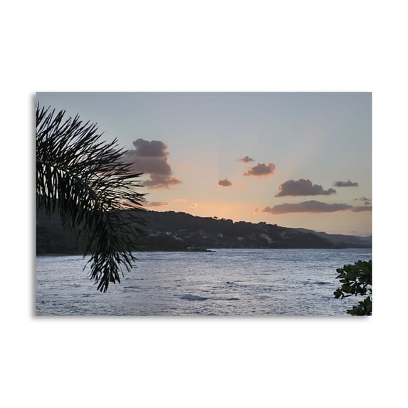 Gango Home Decor Contemporary Ocean Sunset by Karyn Millet (Printed on Paper); One 24x16in Fine Art Paper Giclee Print