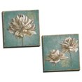 thumbnail image 1 of Gango Home Decor Contemporary Seed Pod I & II no Words Turquoise by Beth Grove (Ready to Hang); Two 12x12in Hand-Stretched Canvases, 1 of 5
