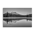 thumbnail image 1 of Gango Home Decor Contemporary Sparks Lake Morning BW by Stan Hellmann (Printed on Paper); One 36x24in Fine Art Paper Giclee Print, 1 of 4