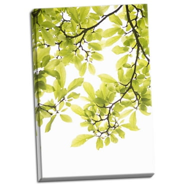 Gango Home Decor Contemporary Sunlit Tropical Silhouette II by Karyn Millet (Ready to Hang); One 16x24in Hand-Stretched Canvas