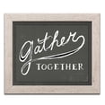 thumbnail image 1 of Gango Home Decor Contemporary Together VI Gray and Black by Sue Schlabach (Ready to Hang); One 16x12in Distressed Framed Print, 1 of 3