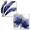 thumbnail image 1 of Gango Home Decor Contemporary Welcome to Paradise XI & XII Indigo by Janelle Penner (Printed on Paper); Two 12x12in Unframed Paper Posters, 1 of 5