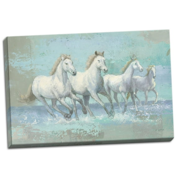 Gango Home Decor Cottage Running Wild Crop I by James Wiens (Ready to Hang); One 24x16in Hand-Stretched Canvas