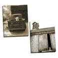 thumbnail image 1 of Gango Home Decor Country-Rustic Barnyard Dog & Get Out of Dodge by Jim Dratfield (Ready to Hang); Two 16x20in Hand-Stretched Canvases, 1 of 5