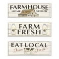 thumbnail image 1 of Gango Home Decor Country-Rustic Country Cow I, II, & III by James Wiens (Printed on Paper); Three 18x6in Unframed Paper Posters, 1 of 6