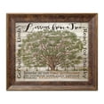 thumbnail image 1 of Gango Home Decor Country-Rustic Lessons from a Tree by Cindy Jacobs (Ready to Hang); One 16x12in Gold Trim Framed Print, 1 of 3