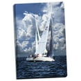 thumbnail image 1 of Gango Home Decor Crossing Sailboats by Alan Hausenflock (Ready to Hang); One 24x36in Hand-Stretched Canvas, 1 of 4