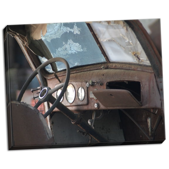 Gango Home Decor Dash Board I by Scott Larson (Ready to Hang); One 28x22in Hand-Stretched Canvas