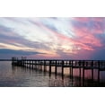 thumbnail image 1 of Gango Home Decor Dockside Sunset 3 by Alan Hausenflock (Printed on Paper); One 36x24in Fine Art Paper Giclee Print, 1 of 4