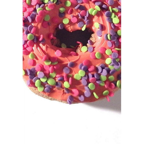 Gango Home Decor Doughnut Fun II by Monika Burkhart (Printed on Paper); One 16x24in Fine Art Paper Giclee Print