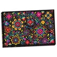 thumbnail image 1 of Gango Home Decor Eclectic Floral Fiesta I by Laura Marshall (Ready to Hang); One 18x12in Hand-Stretched Canvas, 1 of 3