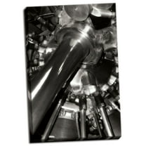 Gango Home Decor Engine I by Alan Hausenflock (Ready to Hang); One 24x36in Hand-Stretched Canvas