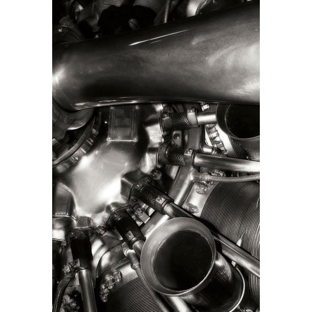 Gango Home Decor Engine II by Alan Hausenflock (Printed on Paper); One 24x36in Fine Art Paper Giclee Print