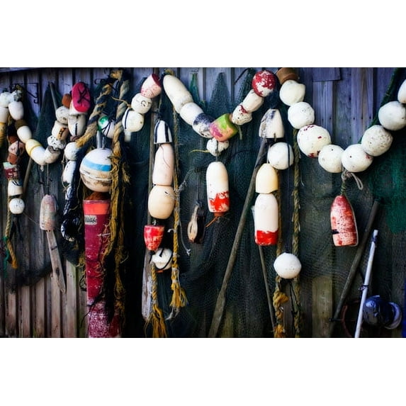 Gango Home Decor Floats I by Alan Hausenflock (Printed on Paper); One 36x24in Fine Art Paper Giclee Print