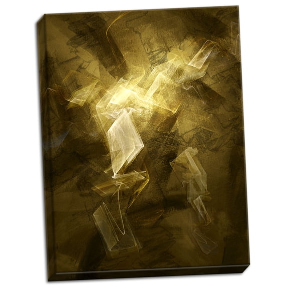 Gango Home Decor Fractal Light I by Alan Hausenflock (Ready to Hang); One 18x24in Hand-Stretched Canvas