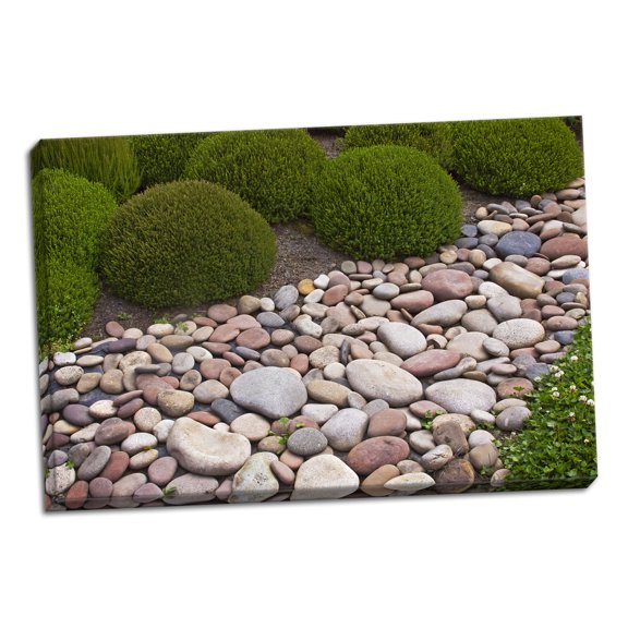 Gango Home Decor Garden Glimpse VIII by Rita Crane (Ready to Hang); One 36x24in Hand-Stretched Canvas