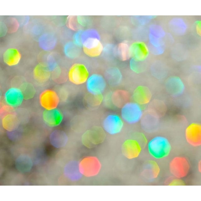Gango Home Decor Glitter Bokeh by Monika Burkhart (Printed on Paper); One 28x22in Fine Art Paper Giclee Print
