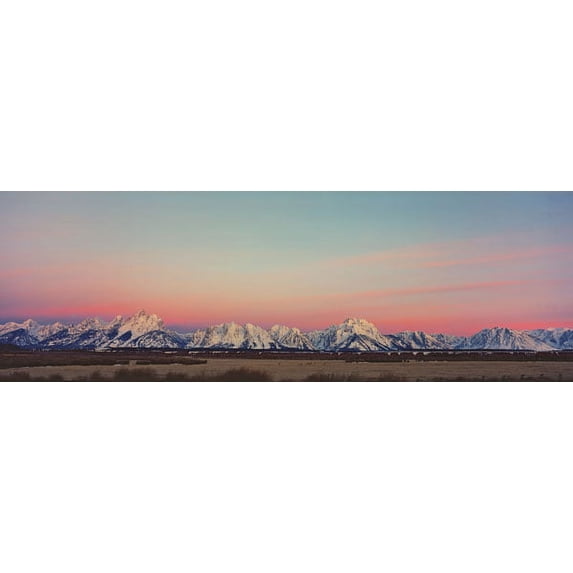 Gango Home Decor Grand Teton National Park IX by Ike Leahy (Printed on Paper); One 36x12in Fine Art Paper Giclee Print