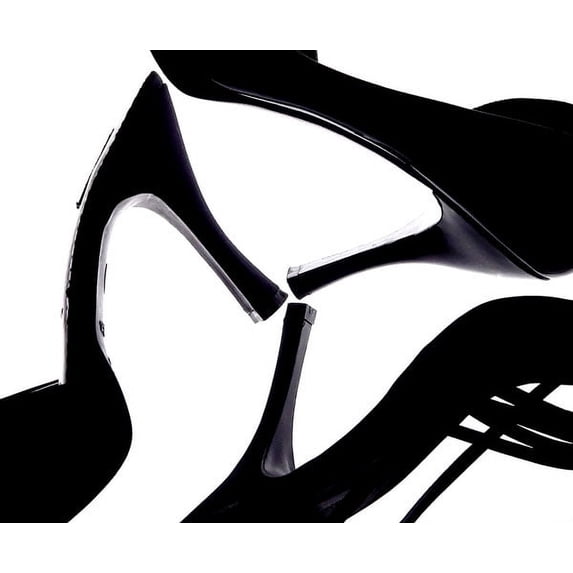 Gango Home Decor High Heels III by Monika Burkhart (Printed on Paper); One 28x22in Fine Art Paper Giclee Print