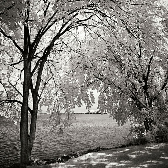 Gango Home Decor Hopewell Shores Square I by Alan Hausenflock (Printed on Paper); One 24x24in Fine Art Paper Giclee Print