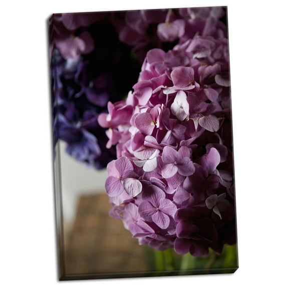 Gango Home Decor Hydrangea by Karyn Millet (Ready to Hang); One 24x36in Hand-Stretched Canvas