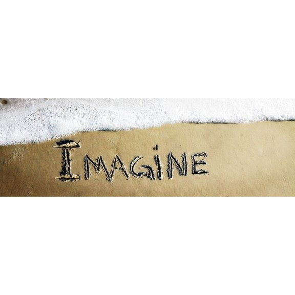 Gango Home Decor Imagine by Alan Hausenflock (Printed on Paper); One 36x12in Fine Art Paper Giclee Print