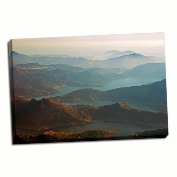 Gango Home Decor Kern Valley V by Brian Kidd (Ready to Hang); One 36x24in Hand-Stretched Canvas
