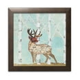 thumbnail image 1 of Gango Home Decor Lodge In the Forest III by Courtney Prahl (Ready to Hang); One 12x12in Brown Framed Print, 1 of 3
