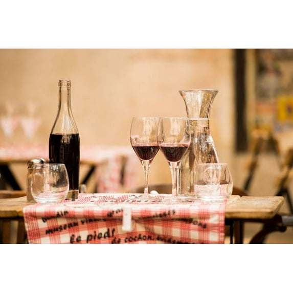 Gango Home Decor Lyon Brasserie I by Erin Berzel (Printed on Paper); One 36x24in Fine Art Paper Giclee Print