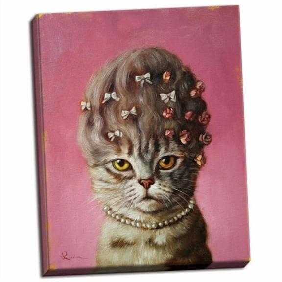 gango home decor 'marie catoinette' acrylic painting print