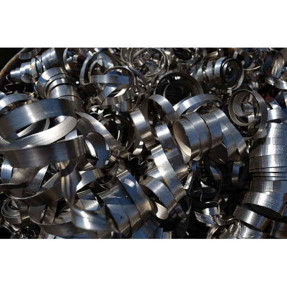 Gango Home Decor Metal Coils II by Brian Moore (Printed on Paper); One 36x24in Fine Art Paper Giclee Print