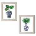 thumbnail image 1 of Gango Home Decor Modern In Your Vase III & IV; Two 12x16in Art Prints in Distressed White Frames, 1 of 5