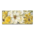 thumbnail image 1 of Gango Home Decor Modern Scattered Spring Petals Yellow Gray Adult Panel; 1 - 18" x 8" Unframed Poster, 1 of 3