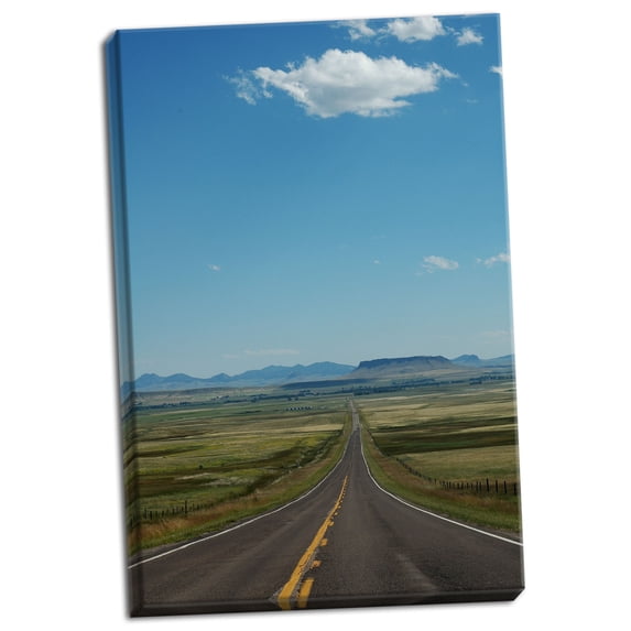 Gango Home Decor Mountain Summer V by Erin Berzel (Ready to Hang); One 24x36in Hand-Stretched Canvas