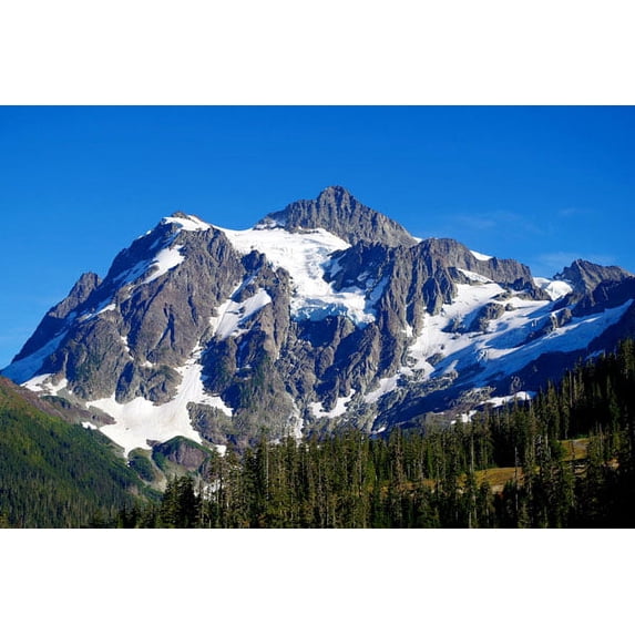 Gango Home Decor Mt. Shuksan by Douglas Taylor (Printed on Paper); One 36x24in Fine Art Paper Giclee Print