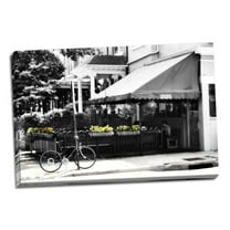 Gango Home Decor Neighborhood Diner I by Alan Hausenflock (Ready to Hang); One 36x24in Hand-Stretched Canvas