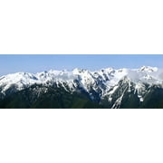 Gango Home Decor Olympic Mountain Majesty by Douglas Taylor (Printed on Paper); One 36x12in Fine Art Paper Giclee Print