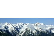 Gango Home Decor Olympic Mountain Skyline by Douglas Taylor (Printed on Paper); One 36x12in Fine Art Paper Giclee Print