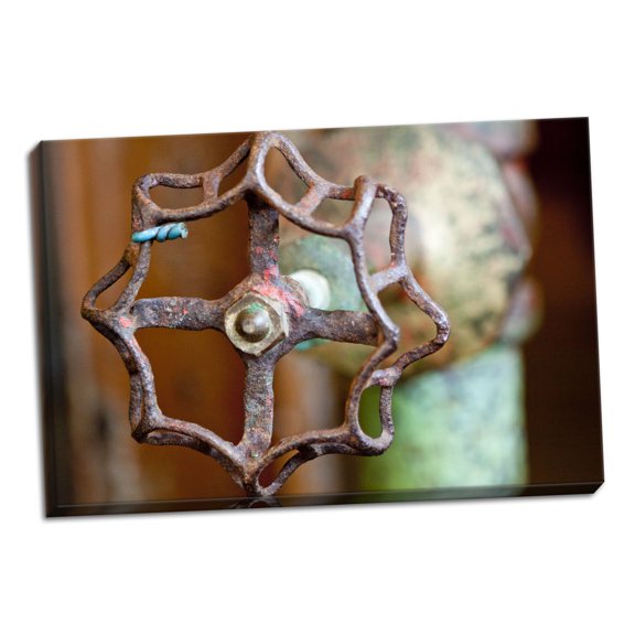 Gango Home Decor Open and Shut by Dana Styber (Ready to Hang); One 36x24in Hand-Stretched Canvas