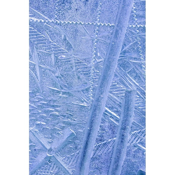 Gango Home Decor Patterns in Glass II by Kathy Mahan (Printed on Paper); One 24x36in Fine Art Paper Giclee Print