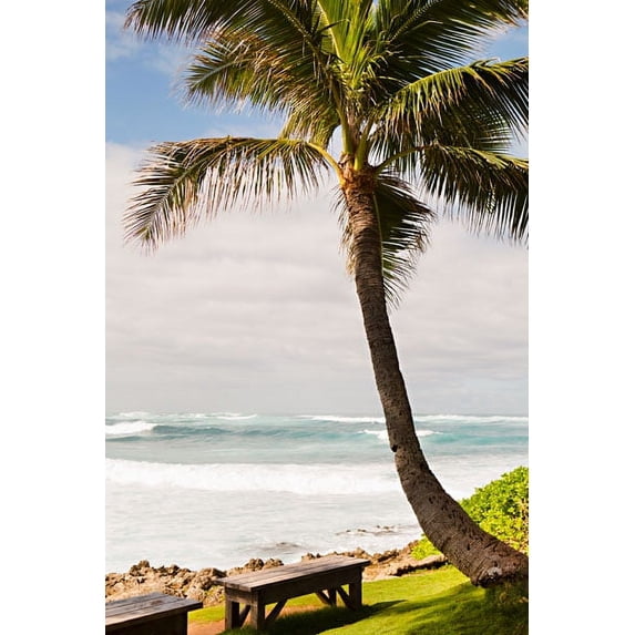 Gango Home Decor Peaceful Caribbean I by Karyn Millet (Printed on Paper); One 24x36in Fine Art Paper Giclee Print