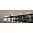 thumbnail image 1 of Gango Home Decor Pier Night Panorama I 4 Pack by Lee Peterson (Printed on Paper); One 36x18in Fine Art Paper Giclee Print, 1 of 4