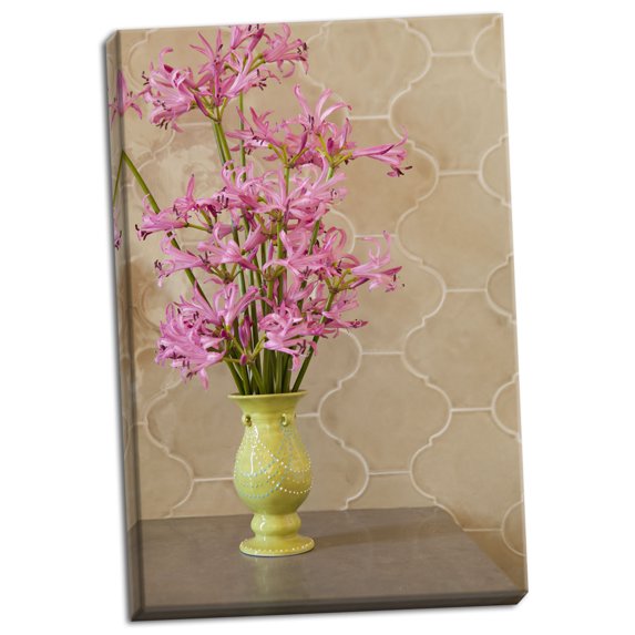Gango Home Decor Pink Bouquet II by Karyn Millet (Ready to Hang); One 24x36in Hand-Stretched Canvas