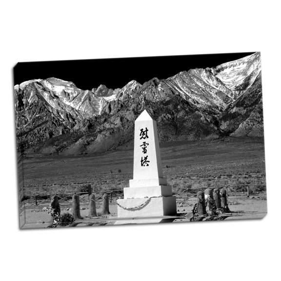 Gango Home Decor Remembrance II BW by Douglas Taylor (Ready to Hang); One 36x24in Hand-Stretched Canvas