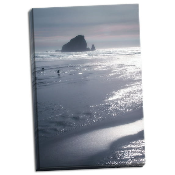 Gango Home Decor Seashore Serenity II by Vitaly Geyman (Ready to Hang); One 24x36in Hand-Stretched Canvas