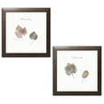 thumbnail image 1 of Gango Home Decor Shabby-Chic A Woodland Walk XX & XXI by Lisa Audit (Ready to Hang); Two 12x12in Brown Framed Prints, 1 of 5