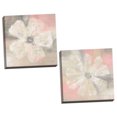 thumbnail image 1 of Gango Home Decor Shabby-Chic Nimbus Bloom I & II by Studio Mousseau (Ready to Hang); Two 16x16in Hand-Stretched Canvases, 1 of 5