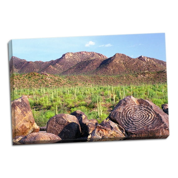 Gango Home Decor Signal Hill by Douglas Taylor (Ready to Hang); One 36x24in Hand-Stretched Canvas