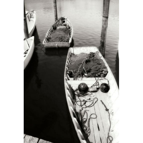 Gango Home Decor Skiffs I by Alan Hausenflock (Printed on Paper); One 24x36in Fine Art Paper Giclee Print